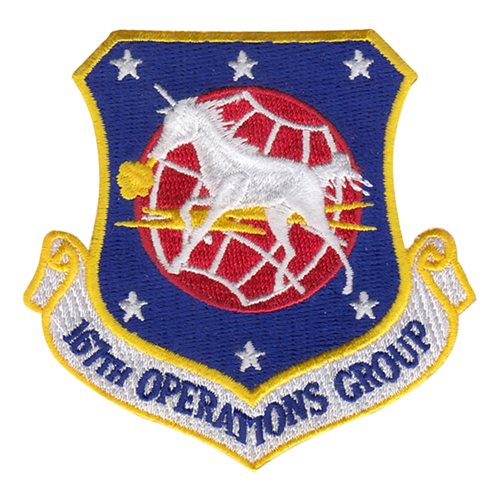 167 OG ANG West Virginia Air National Guard U.S. Air Force Custom Patches