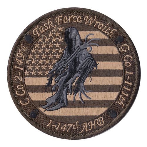 1-147 AHB U.S. Army Custom Patches