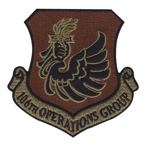 106 OG ANG New York Air National Guard U.S. Air Force Custom Patches