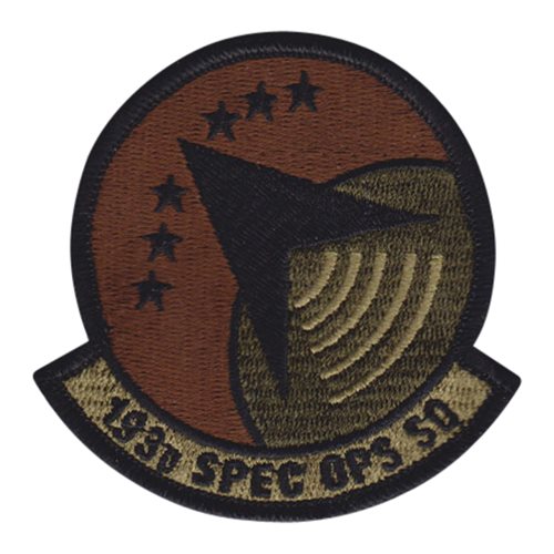 193 SOS ANG Pennsylvania Air National Guard U.S. Air Force Custom Patches
