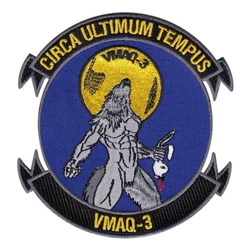 VMAQ-3 MCAS Cherry Point U.S. Marine Corps Custom Patches