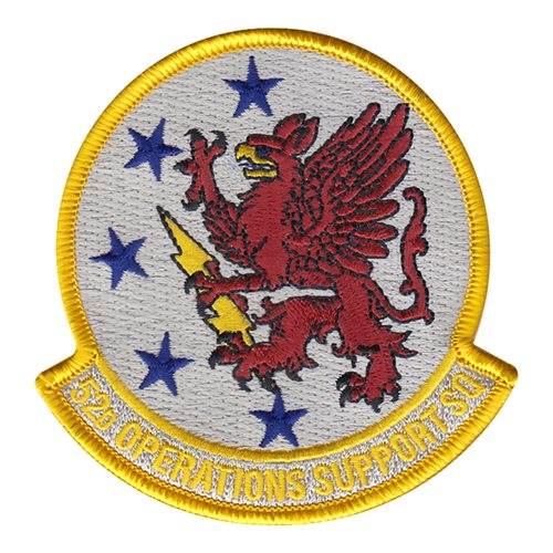 52 OSS Spangdahlem AB U.S. Air Force Custom Patches