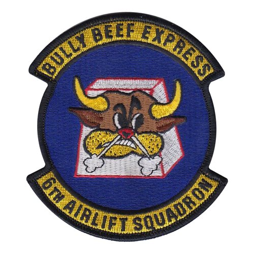 6 AS McGuire AFB, NJ U.S. Air Force Custom Patches