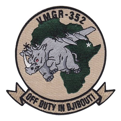 VMGR-352 MCAS Miramar U.S. Marine Corps Custom Patches