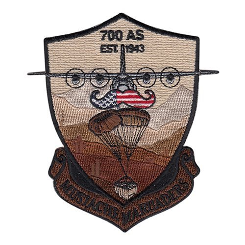700 AS Dobbins ARB U.S. Air Force Custom Patches
