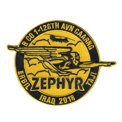 B CO 1-126 AVN REGT 1-126 AVN U.S. Army Custom Patches