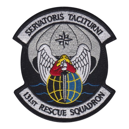 131 RQS ANG California Air National Guard U.S. Air Force Custom Patches