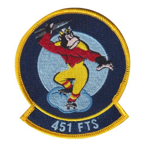 451 FTS NAS Pensacola U.S. Navy Custom Patches