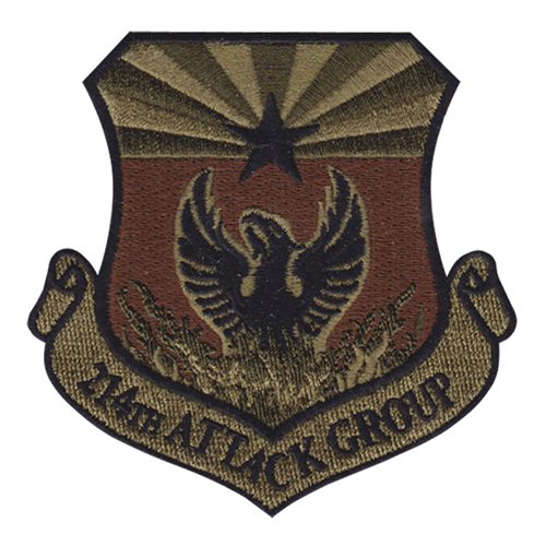 214 ATKG ANG Arizona Air National Guard U.S. Air Force Custom Patches