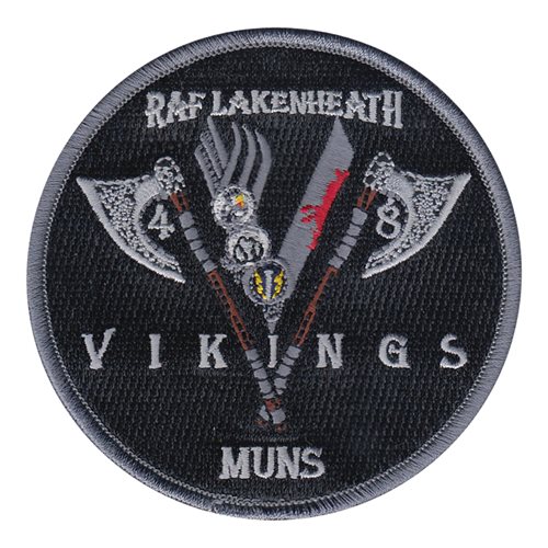  48 MUNS RAF Lakenheath, UK U.S. Air Force Custom Patches