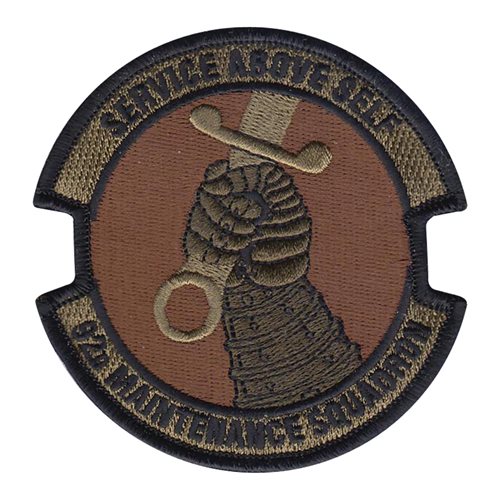 92 MXS Fairchild AFB, WA U.S. Air Force Custom Patches