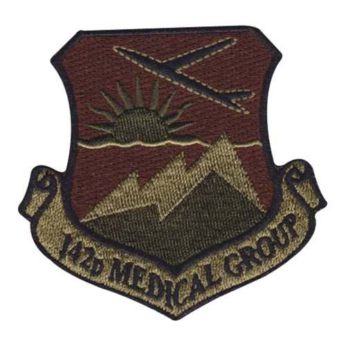 142 MDG ANG Oregon Air National Guard U.S. Air Force Custom Patches