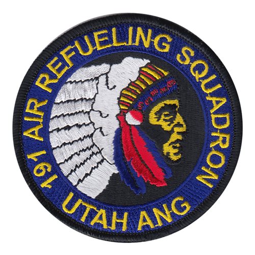 191 ARS ANG Utah Air National Guard U.S. Air Force Custom Patches