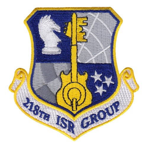 218 ISRG ANG Tennessee Air National Guard U.S. Air Force Custom Patches