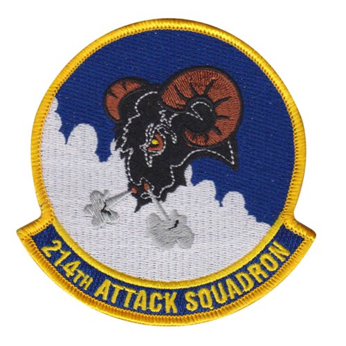 214 ATKS ANG Arizona Air National Guard U.S. Air Force Custom Patches