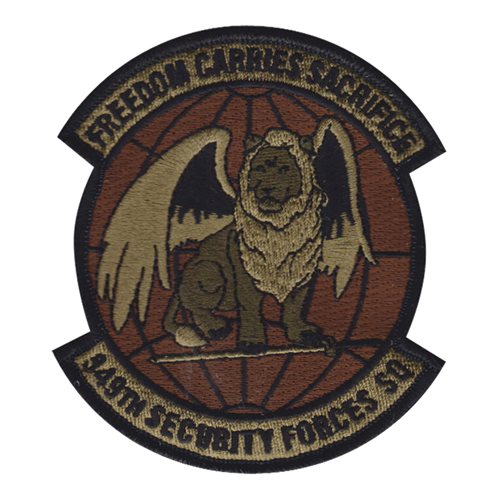 349 SFS Travis AFB U.S. Air Force Custom Patches