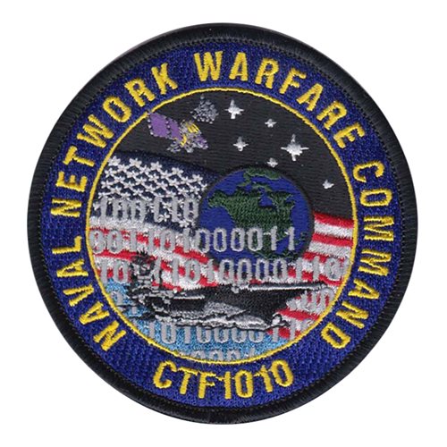 Naval Network Warfare Command U.S. Navy Custom Patches