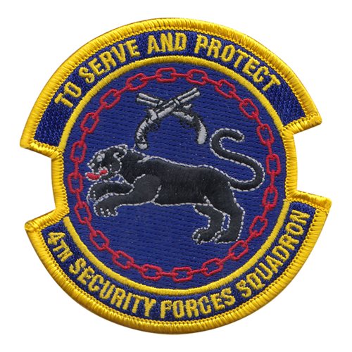 4 SFS Seymour Johnson AFB U.S. Air Force Custom Patches