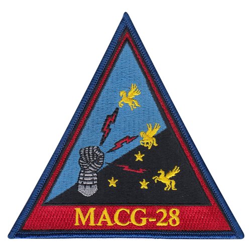 MACG-28 USMC Custom Patches