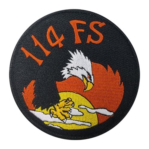 114 FS ANG Oregon Air National Guard U.S. Air Force Custom Patches