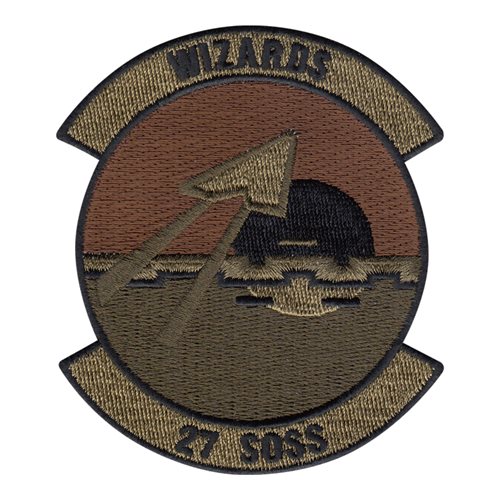 27 SOSS Cannon AFB, NM U.S. Air Force Custom Patches