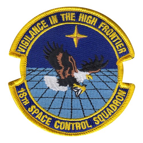 18 SPCS Vandenberg AFB, CA U.S. Air Force Custom Patches