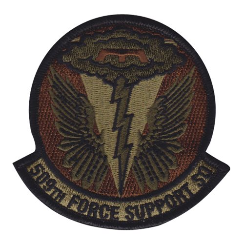 509 FSS Whiteman AFB U.S. Air Force Custom Patches