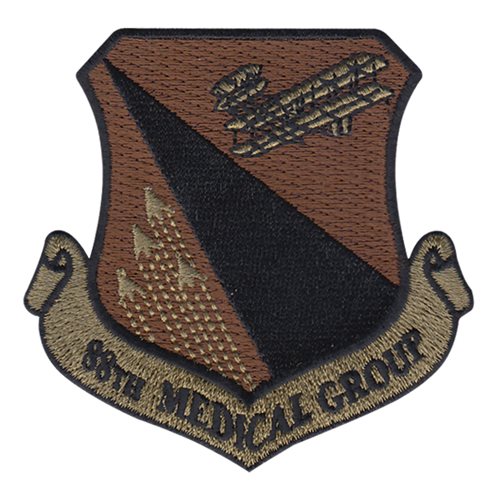 88 MDG Wright-Patterson AFB U.S. Air Force Custom Patches