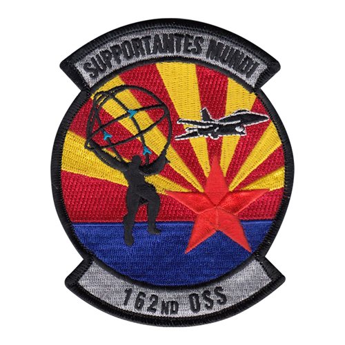 162 OSS ANG Ohio Air National Guard U.S. Air Force Custom Patches