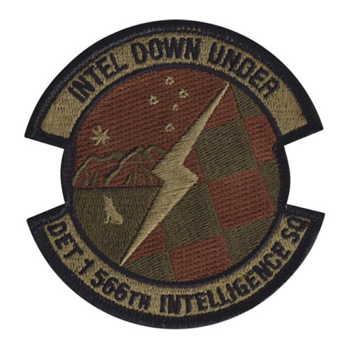 566 IS Space Base Delta 2 U.S. Air Force Custom Patches