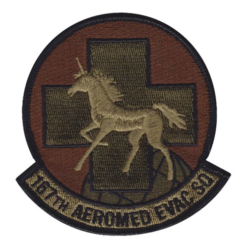 167 AES ANG West Virginia Air National Guard U.S. Air Force Custom Patches