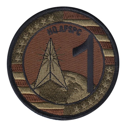 HQ AFSPC Space Base Delta 1 U.S. Air Force Custom Patches
