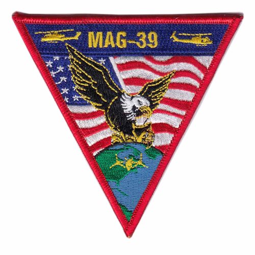 MAG-39 MCB Camp Pendleton USMC Custom Patches