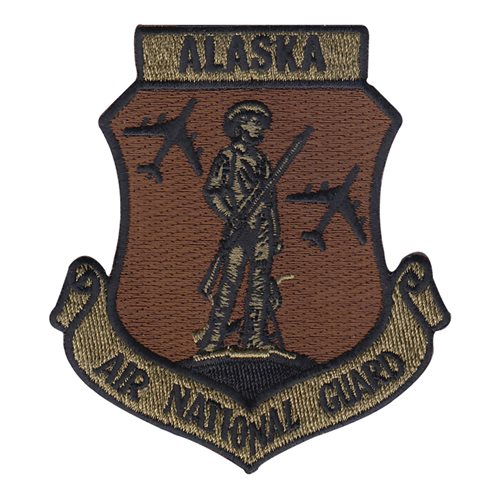 ANG Alaska Air National Guard U.S. Air Force Custom Patches