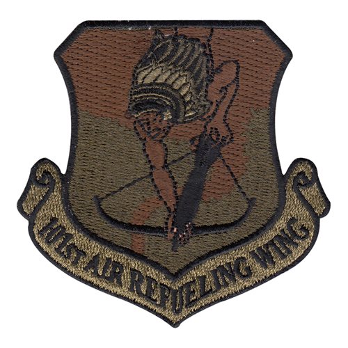 ANG Maine Air National Guard U.S. Air Force Custom Patches