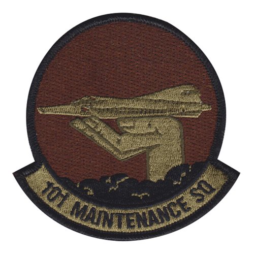 101 MXS ANG Maine Air National Guard U.S. Air Force Custom Patches