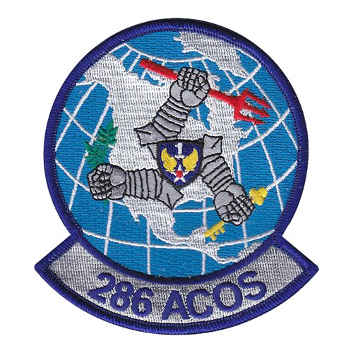 286 ACOS ANG Mississippi Air National Guard U.S. Air Force Custom Patches