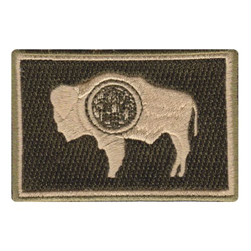 ANG Wyoming Air National Guard U.S. Air Force Custom Patches