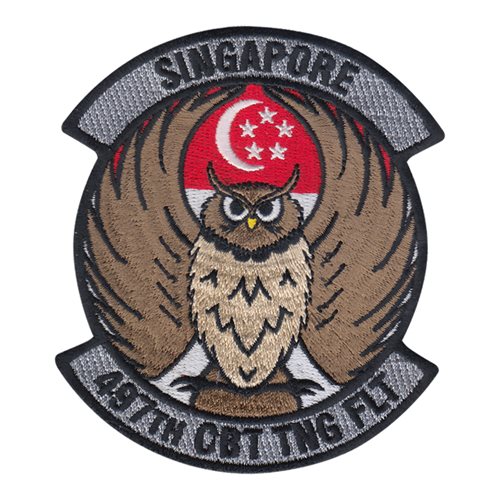 497 CTF Paya Lebar AB International Custom Patches