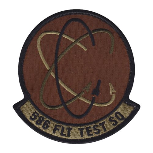 586 FLTS Holloman AFB, NM U.S. Air Force Custom Patches