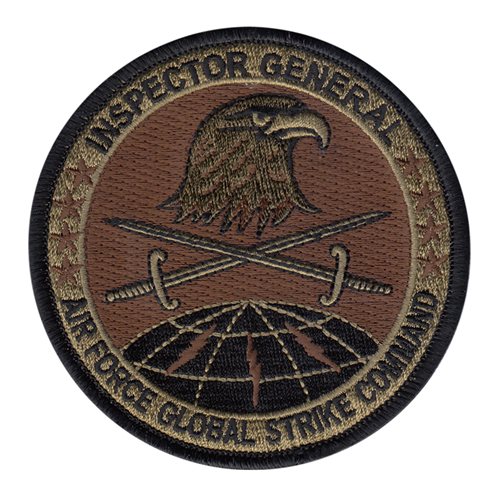 HQ AFGSC Staff Barksdale AFB, LA U.S. Air Force Custom Patches