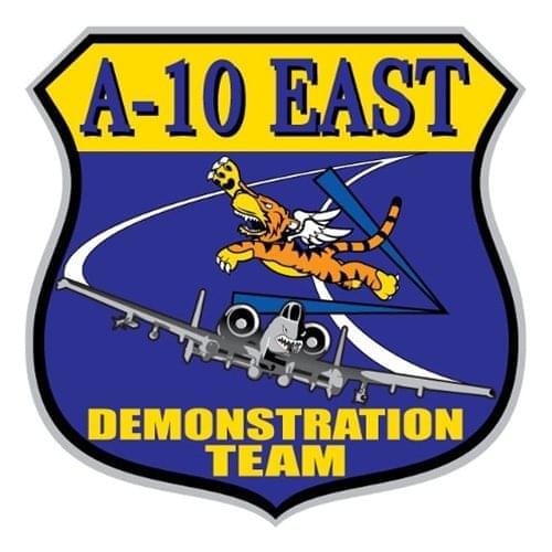 A-10 East Demo Team USAF Demo Teams U.S. Air Force Custom Patches