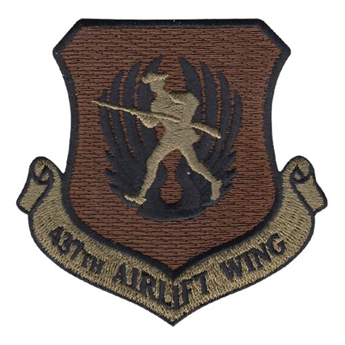 437 AW Charleston AFB U.S. Air Force Custom Patches
