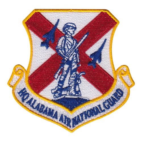 HQ Alabama ANG Alabama Air National Guard U.S. Air Force Custom Patches