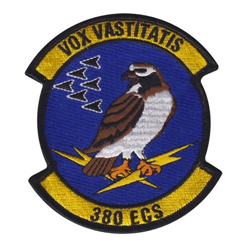 380 ECS 380 AEW International Custom Patches