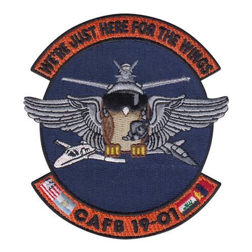 CB 19-01 Columbus SUPT Classes Columbus AFB U.S. Air Force Custom Patches