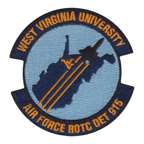 AFROTC Det 915 West Virginia University Air Force ROTC ROTC and College Patches Custom Patches