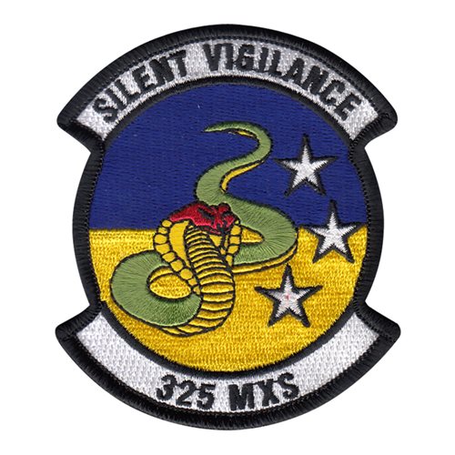 325 MXS Tyndall AFB, FL U.S. Air Force Custom Patches