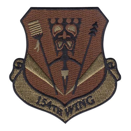 154 WG ANG Hawaii Air National Guard U.S. Air Force Custom Patches