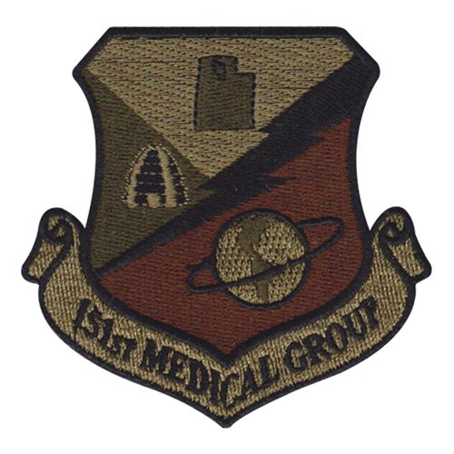 151 MDG ANG Utah Air National Guard U.S. Air Force Custom Patches